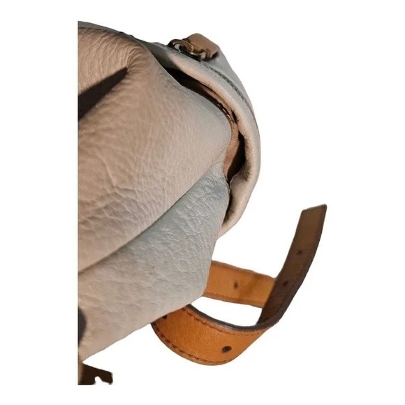 Fossil Women Two-Tone Leather Crossbody Handbag Size Medium. - Picture 11 of 14